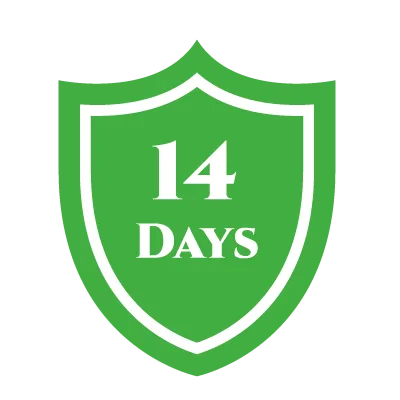 14 Days Moneyback Guarantee